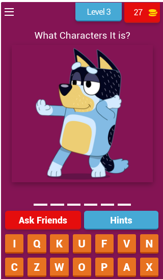 BLUEY QUIZ Tangkapan skrin 2