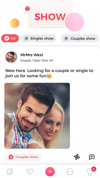 3way: Threesome Hookup Dating Zrzut ekranu 3