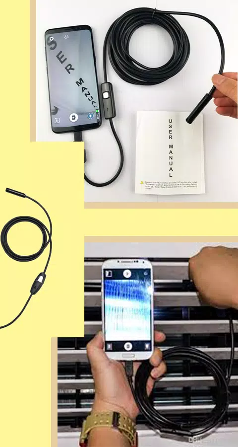 Camera endoscope / OTG USB Tangkapan skrin 2