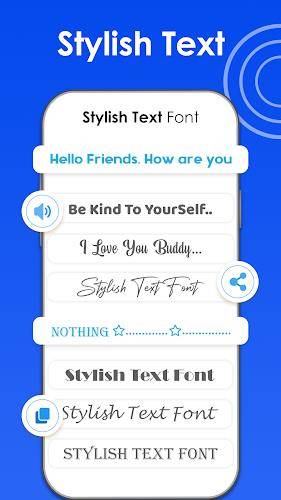 Fonts Keyboard : Stylish Font Zrzut ekranu 1