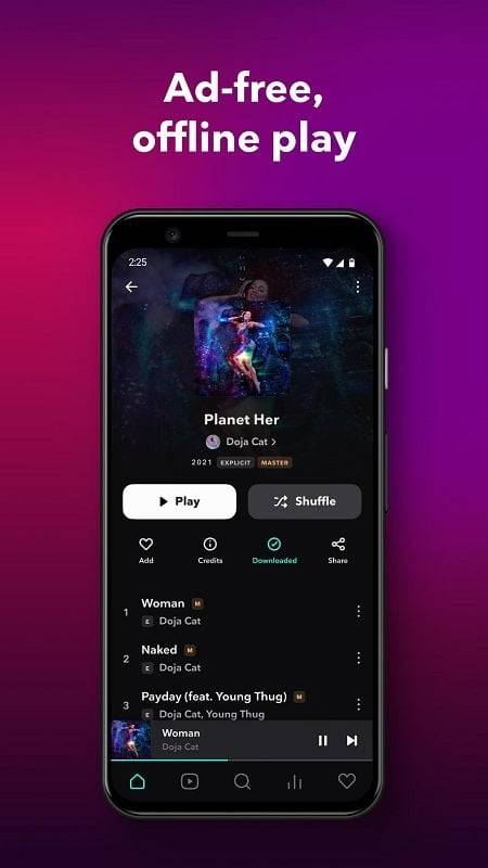 TIDAL Music Ảnh chụp màn hình 1