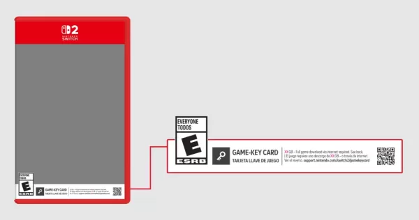 Nintendo：Switch 2 Game-Key卡啟用第三方出版商的更豐富內容