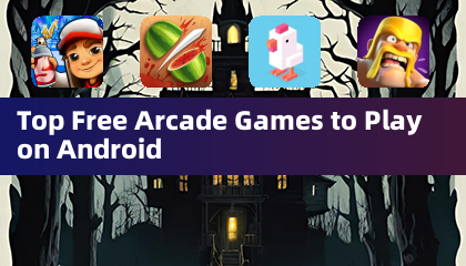 Android-এ খেলতে টপ ফ্রি Arcade Games