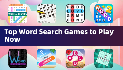 Top Word Search Games to Play Now