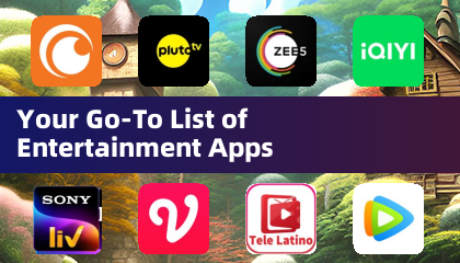 Uw go-to-lijst met entertainment-apps