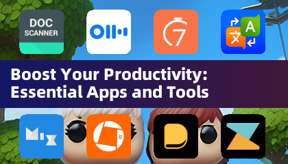 Palakasin ang iyong pagiging produktibo: Mahahalagang apps at tool