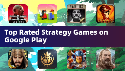 Najwyżej oceniane gry strategiczne w Google Play