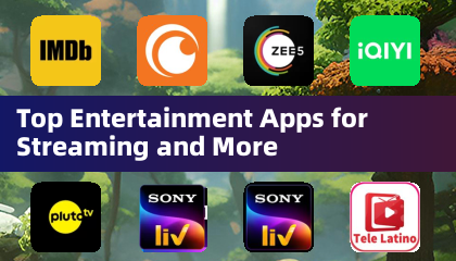 Top applications de divertissement pour le streaming et plus