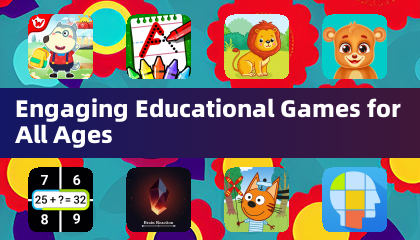 Envolver jogos educacionais para todas as idades