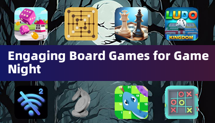 Involucrando juegos de mesa para la noche de juegos