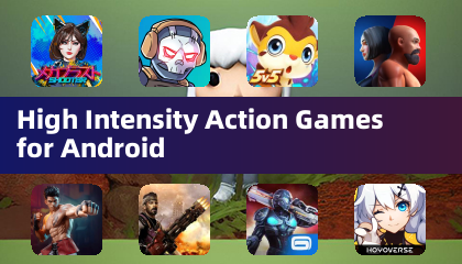 Juegos de acción de alta intensidad para Android