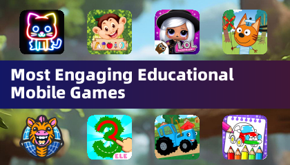 最吸引人的教育性手機遊戲