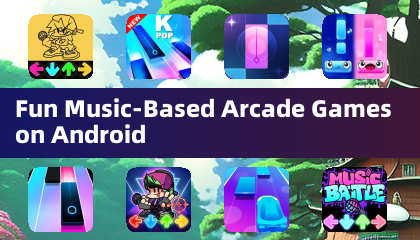 Spaßige Musikbasierte Arcade-Spiele auf Android