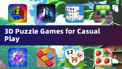 3D Puzzle Games for Casual Play