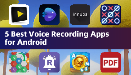 Android 向けのベスト 5 音声録音アプリ