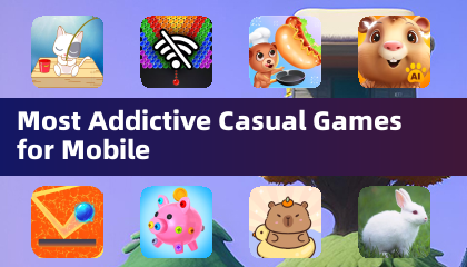 最讓人上癮的休閒手機遊戲