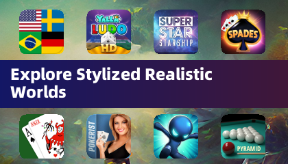 Explore Mundos Realistas Estilizados