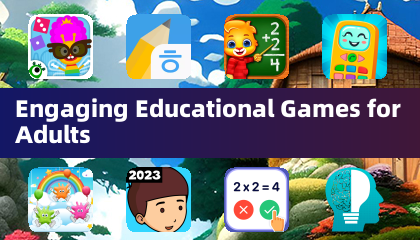 Engaging Educational Games for Adults