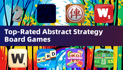 Jogos de Tabuleiro de Estratégia Abstrata Mais Avaliados