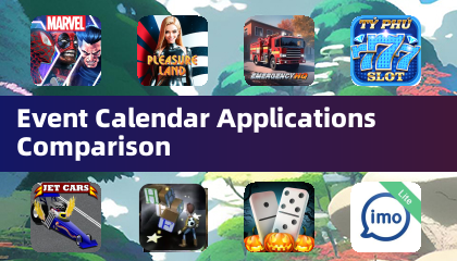 Comparação de Aplicativos de Calendário de Eventos